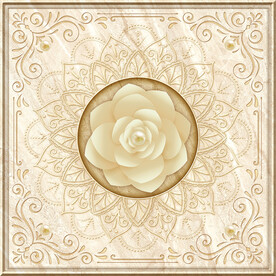 荷花大理石新中式吊顶