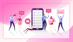 团队协作商业扁平插画系列