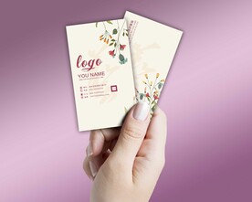 艺术名片 实际为可修改源文件