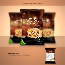 虾条包装 膨化食品包装
