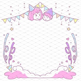 可爱边框