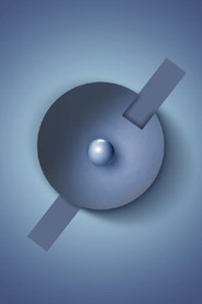 晶瓷现代抽象立体几何玄关装饰画