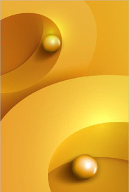 晶瓷现代抽象立体几何玄关装饰画