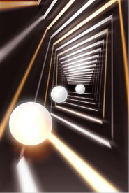 晶瓷光影3D空间玄关装饰画