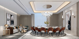 包厢、餐厅效果图