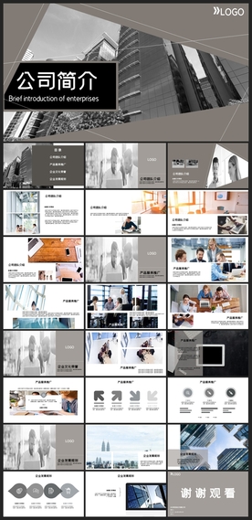 商务会议汇报项目介绍PPT