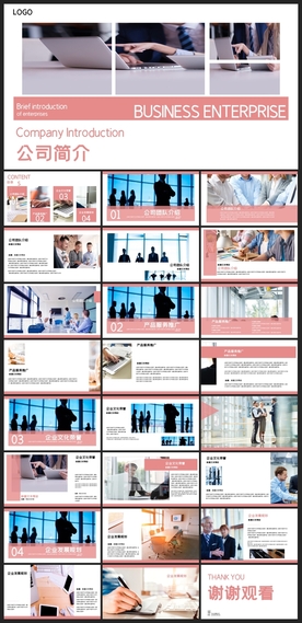 商务会议汇报项目介绍PPT