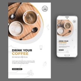 咖啡饮品海报