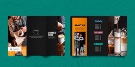 咖啡饮品折页
