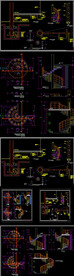 旋转楼梯CAD图库