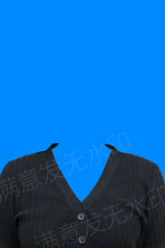 女性证件照衣服