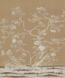 欧式花鸟背景墙