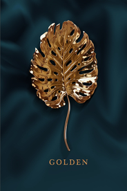 热带植物树叶装饰画