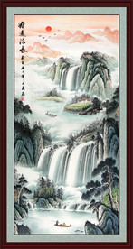 源远流长 山水画