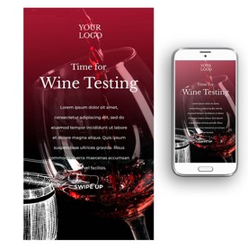 红酒海报