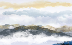 高端山水意境画