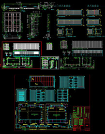 标准集装箱cad图纸