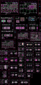 KTV包厢通道施工图