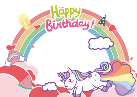 生日拱门 彩虹门 小马宝莉