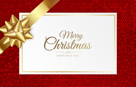 圣诞节元素插画设计