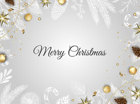 圣诞节元素插画设计