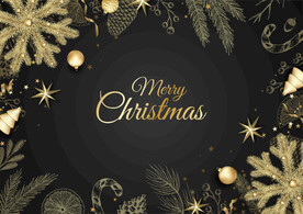 圣诞节元素插画设计