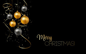 圣诞节元素插画设计