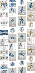 古装中国风演出服表演服女装详情