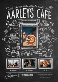 咖啡店菜单