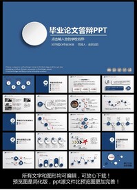 毕业论文ppt模版