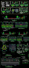 道路景观CAD施工图