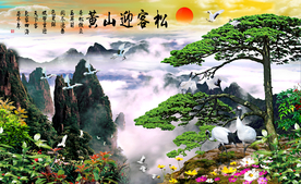 装饰画分层图