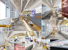 饮品店全案设计图