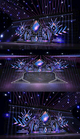 某演唱会max模型 效果图