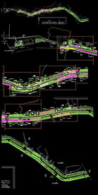 滨水公园绿化平面图