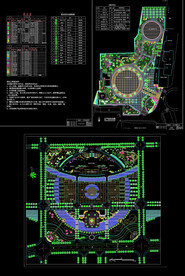 公园绿化设计布置图