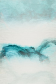 高端抽象意境山水画