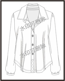 服装设计连衣裙女装款式衬衫T恤