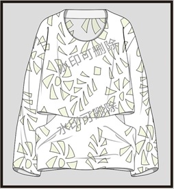 服装设计连衣裙女装款式衬衫T恤