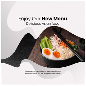 中餐盖码饭什锦蔬菜套餐海报