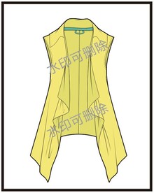 服装设计连衣裙女装款式衬衫T恤