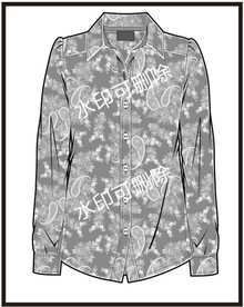 服装设计连衣裙女装款式衬衫T恤