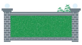 绿植围墙