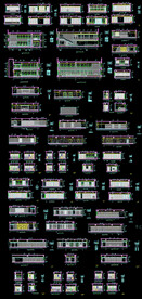 商场餐厅立面施工图
