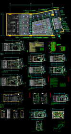 餐厅平面施工图