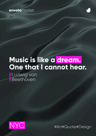 液态流动炫酷几何质感海报系列