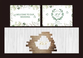 森系婚礼  木色主题婚礼 