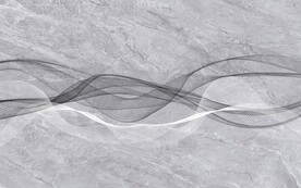 新中式大理石电视背景墙