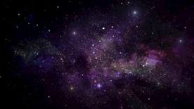 抽象动态星云空间背景视频