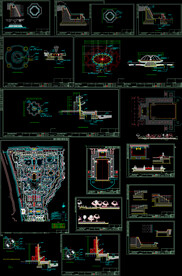 小区绿城花园施工图
